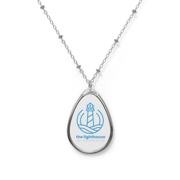 The Lighthouse Day Opportunities Oval Necklace